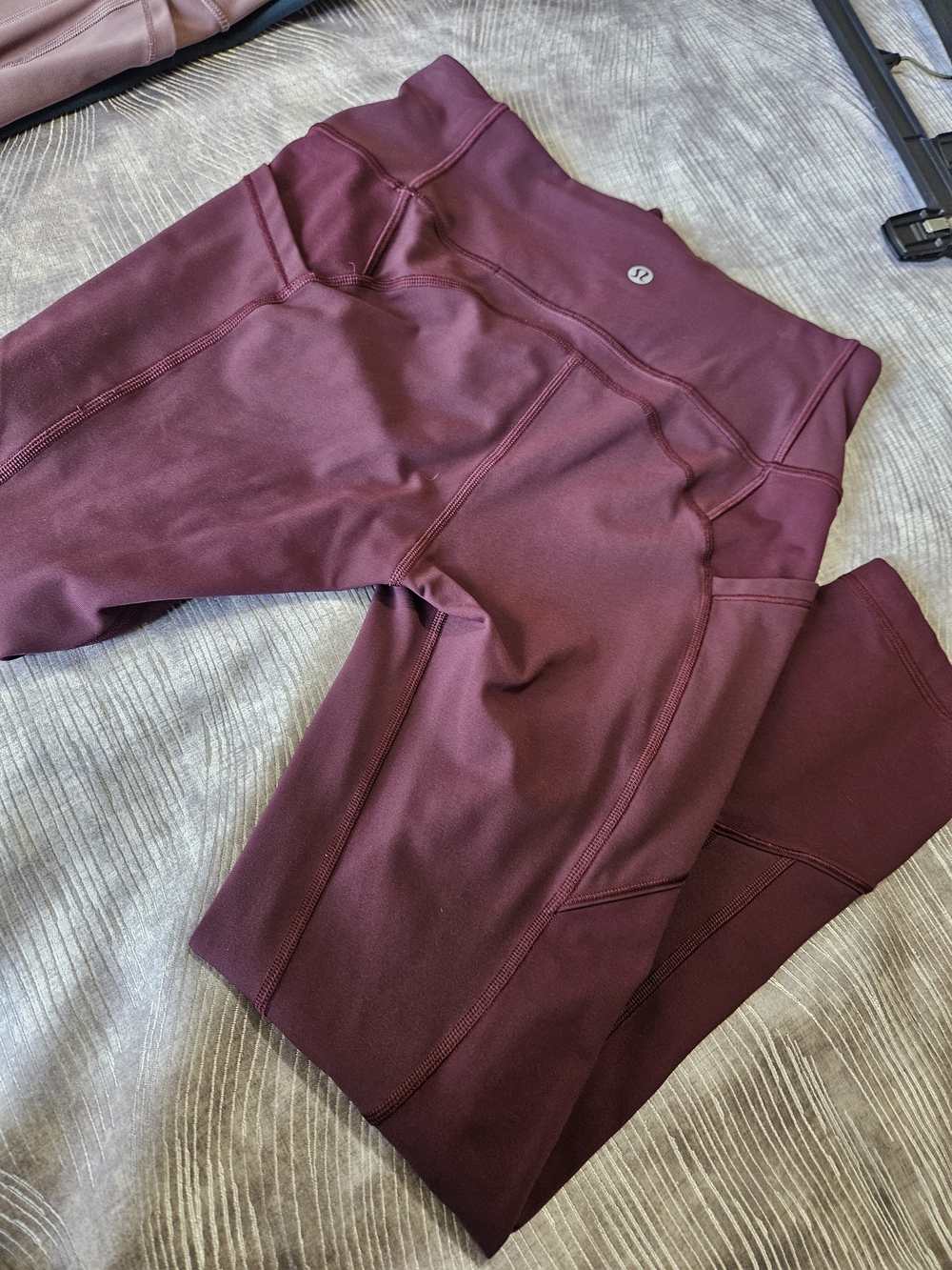 lululemon athletica Deep Wine High-Rise Leggings